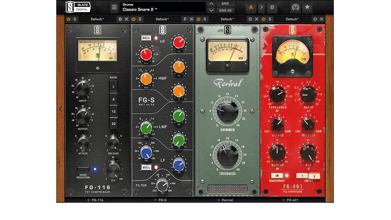 VMR's slick interface enables easy drag and drop reordering of modules