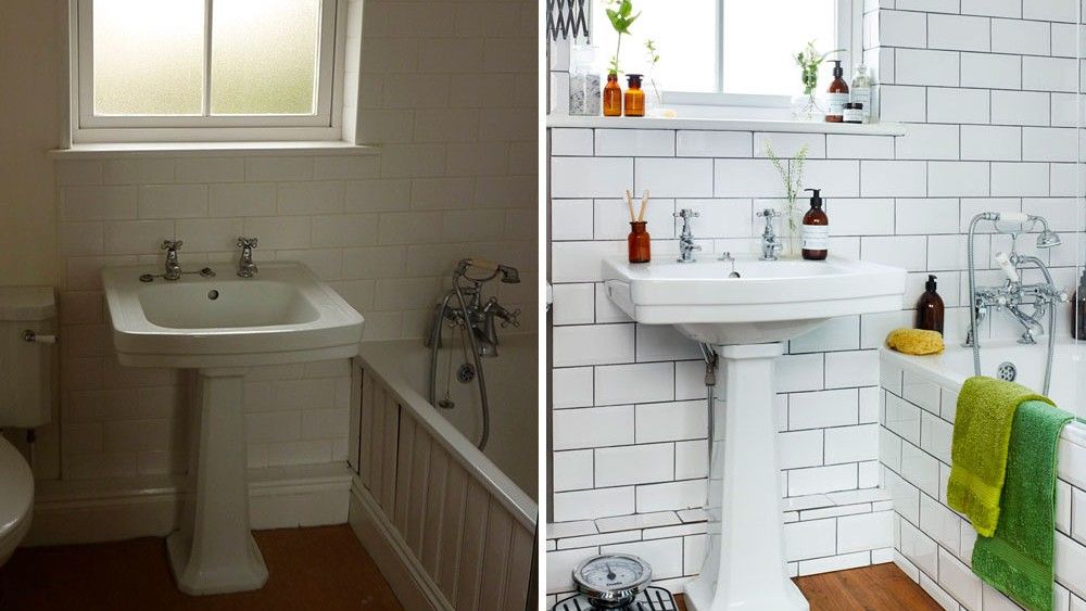 bathroom make over before after