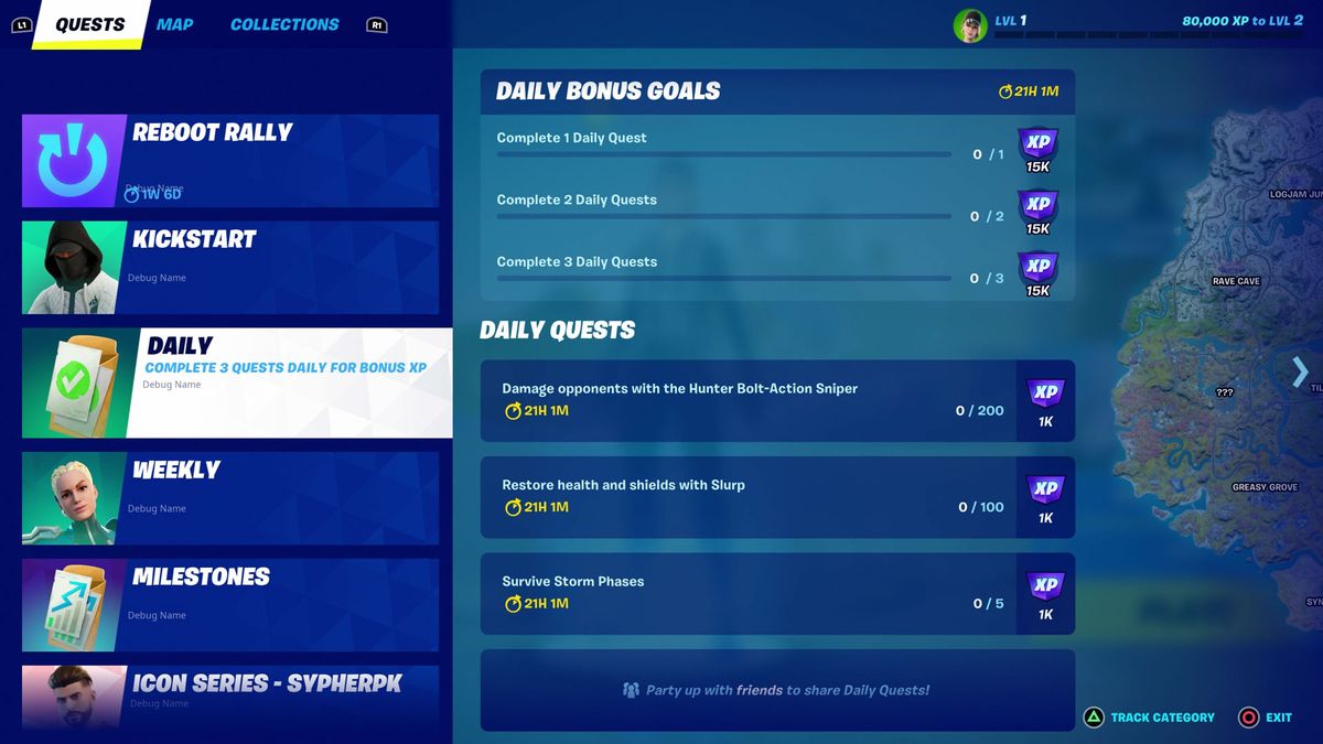 Fortnite Quests in Chapter 3 Season 4 | GamesRadar+