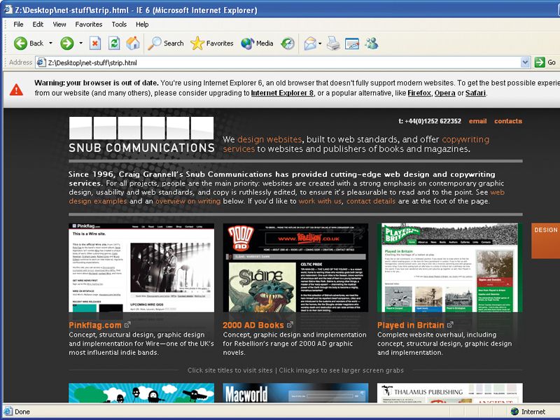 Internet explorer 6