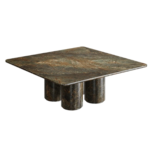 Pietra, Nardelli Marble Coffee Table, Forest Green