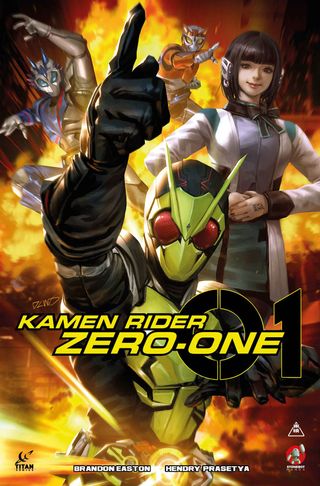 Kamen Rider Zero-One #1 cover