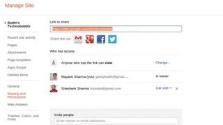 Google Sites 7