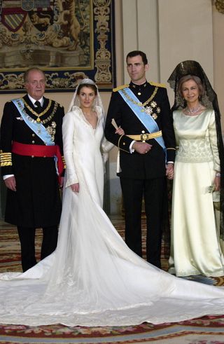 royal wedding dresses Queen Letizia