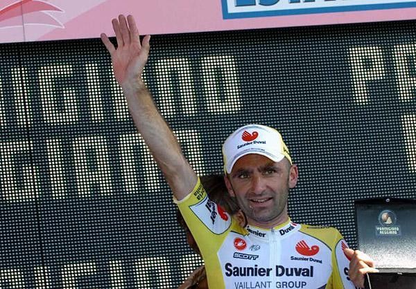 Piepoli won the mountains jersey in the Giro