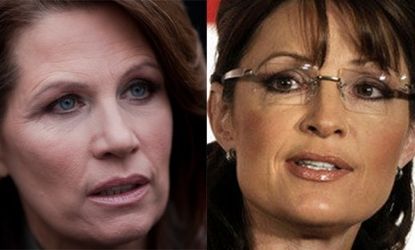 Rep. Michele Bachmann (R-Minn) may have a political edge on Sarah Palin, but the former Alaska governor still has the power to shape public opinion. 