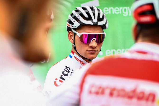 Mathieu van der Poel (Corendon-Circus) at the 2019 Tour of Britain