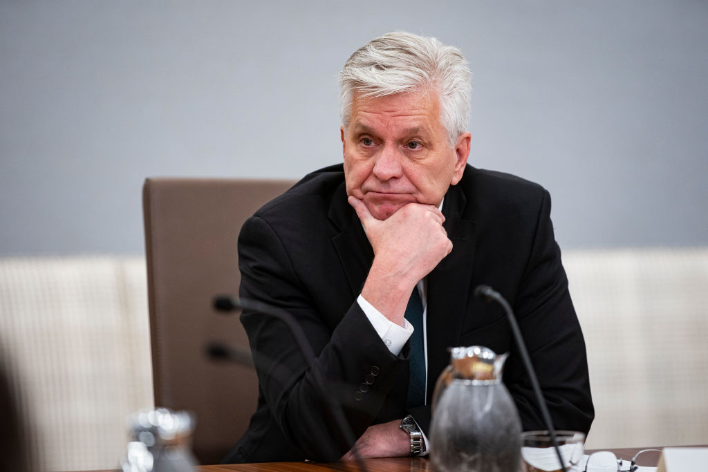 Christopher Waller, governor of the US Federal Reserve, during a Fed Listens event in Washington, DC, US, on Friday, March 22, 2024.