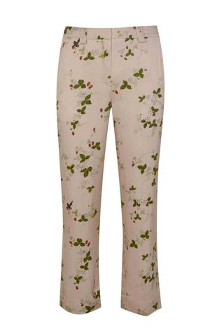 Topshop Unique SS16 Pink Strawberry Print Trousers, £135