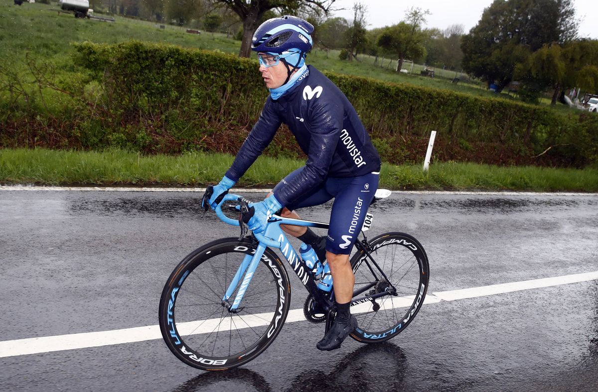 Carlos Betancur early on during Li&egrave;ge-Bastogne-Li&egrave;ge