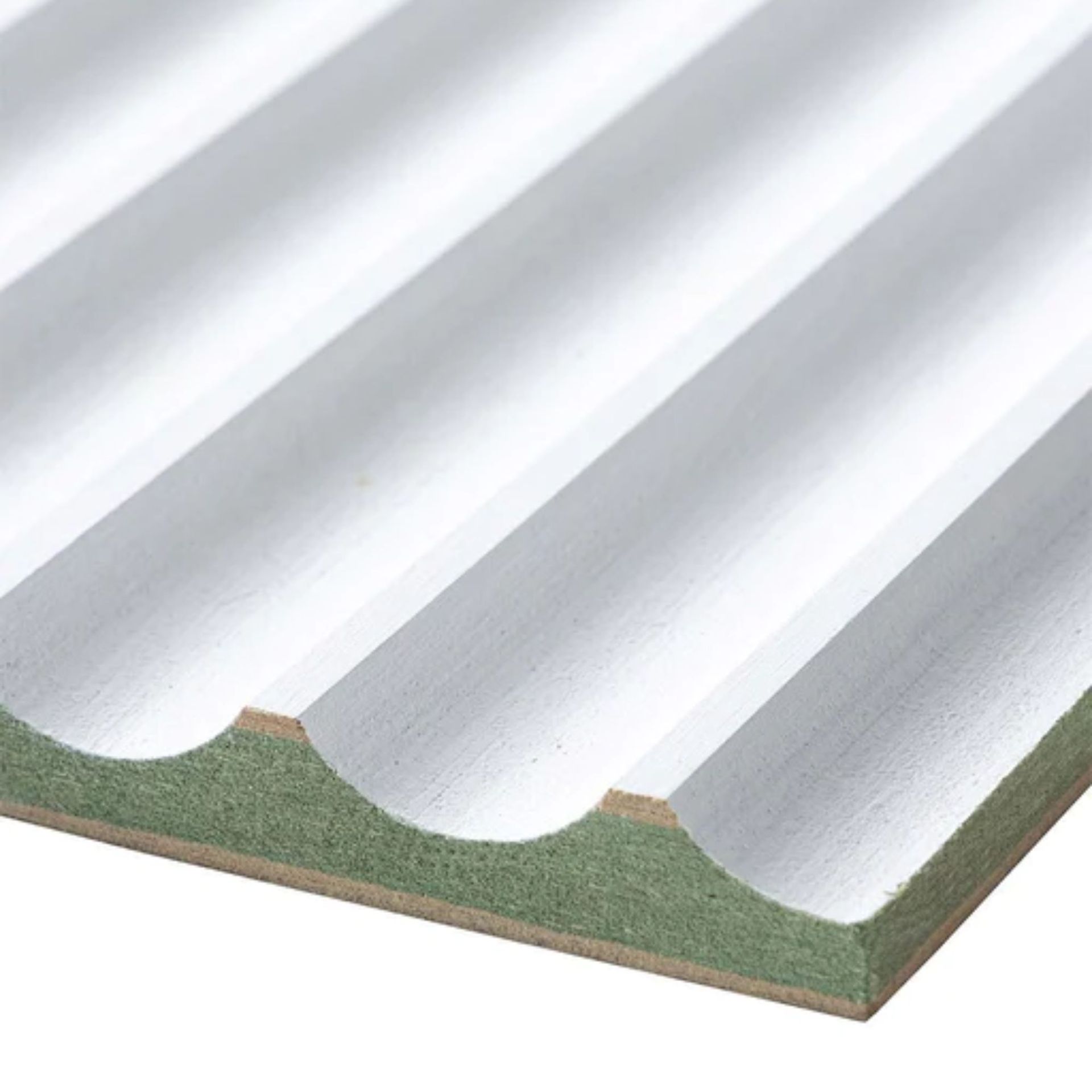 Fluted MDF wall panel