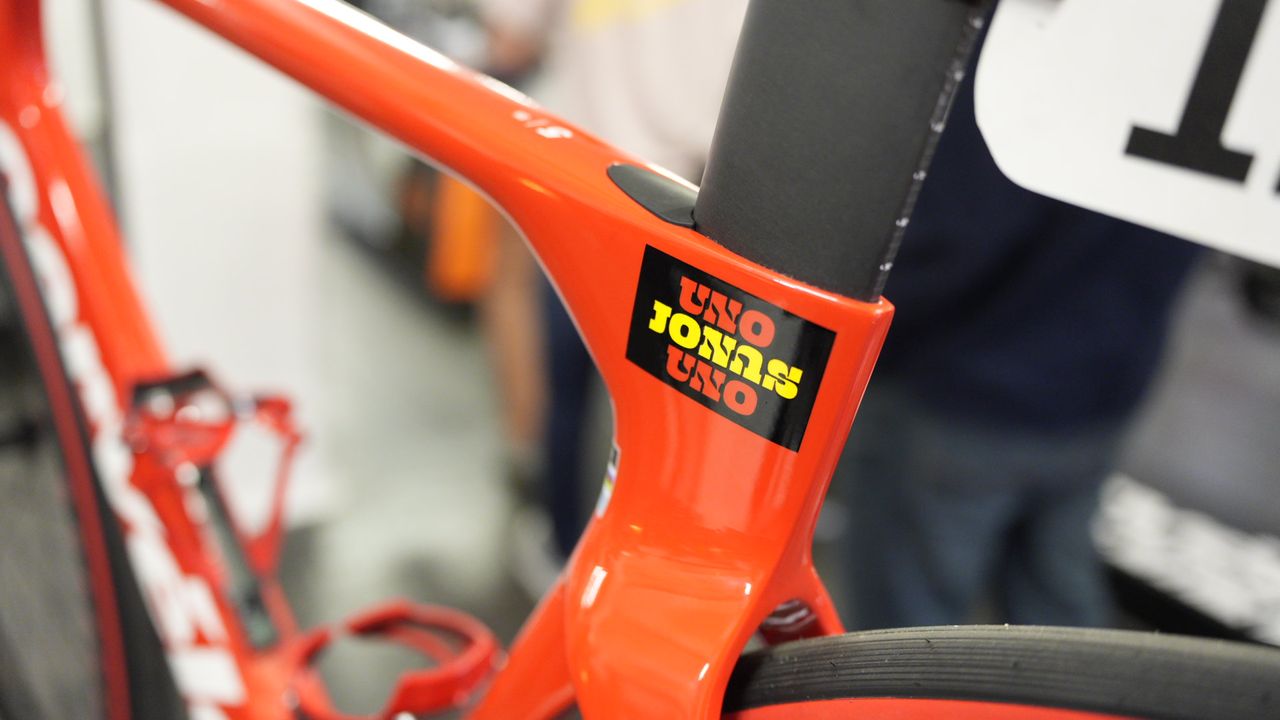 close up details of expensive bikes