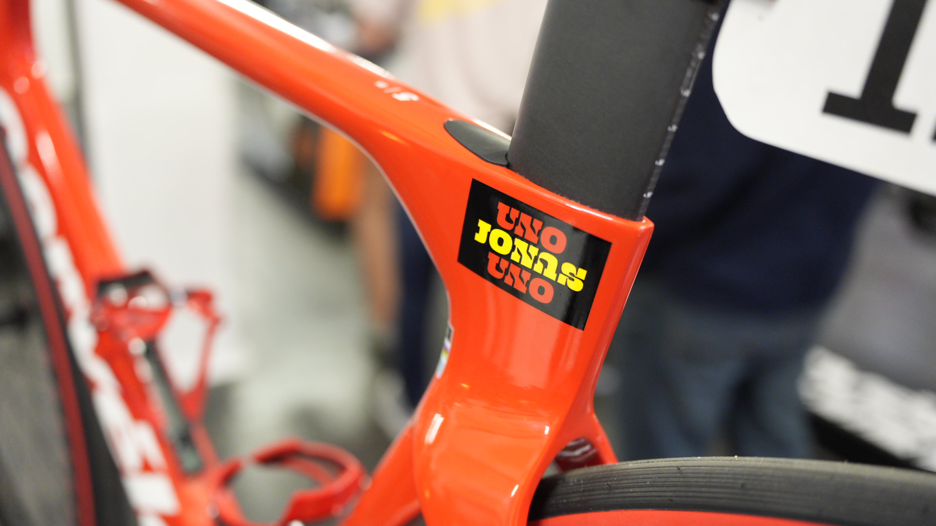 close up details of expensive bikes