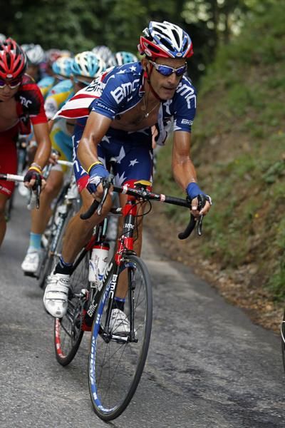 US road champion George Hincapie (BMC Racing Team)