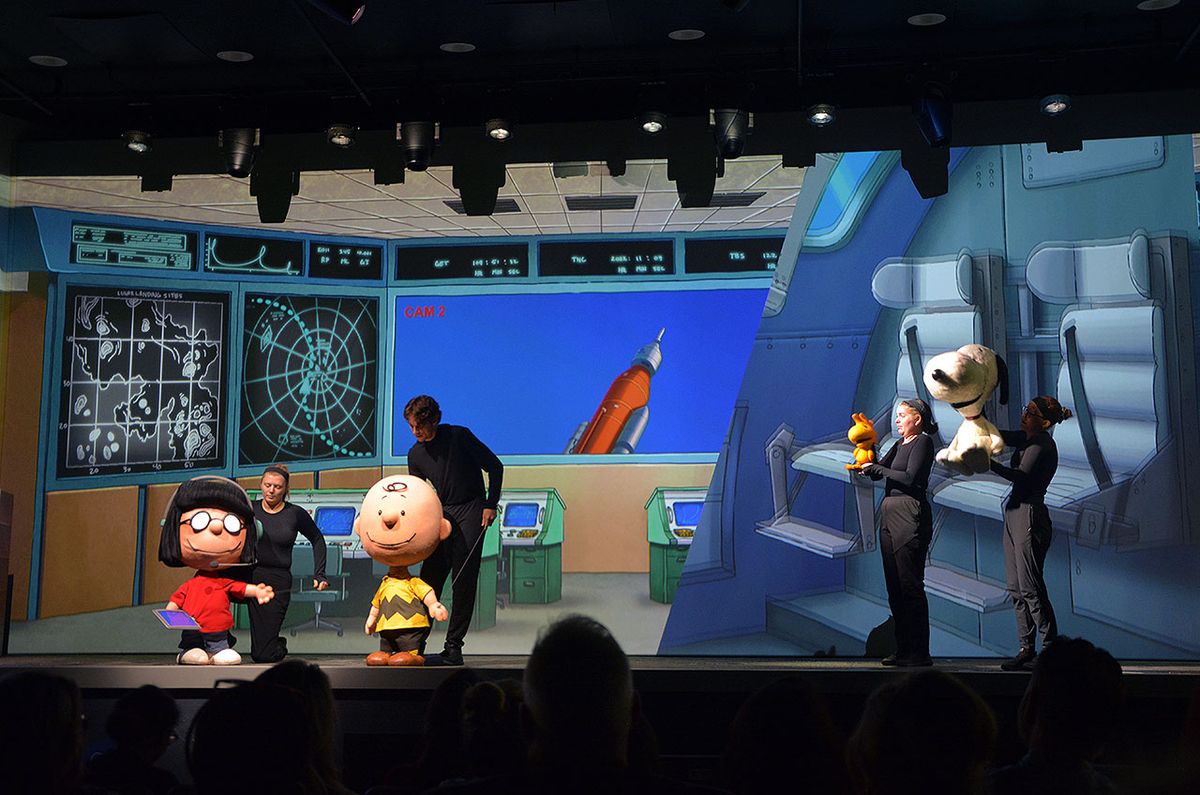 ‘All Systems Are Go’ Snoopy show debuts at NASA visitor complex