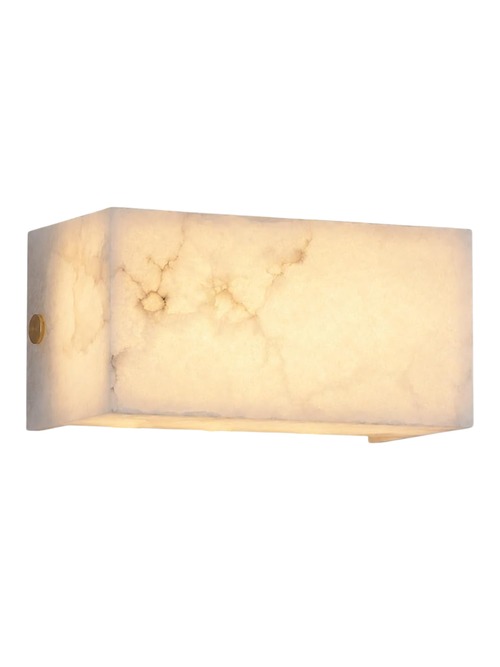 Faux Stone Outdoor Wall Sconce