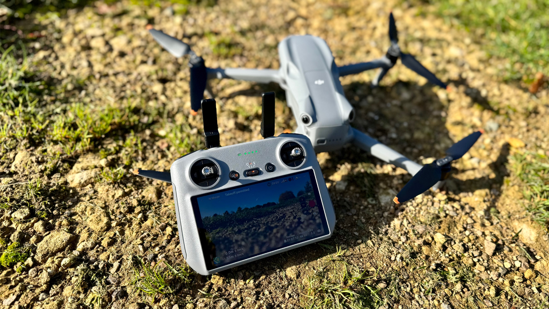 DJI Air 3S on ground