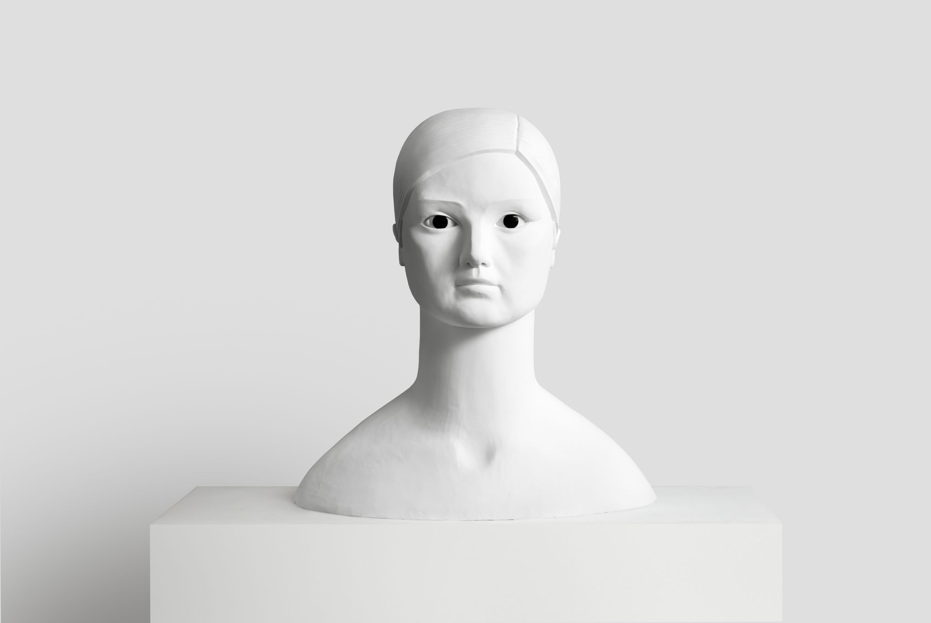 sculptures in plaster by prune nourry