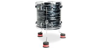 Floor tom Shakers have two layers of foam and spread the load of the tom foot over an 88mm diameter area