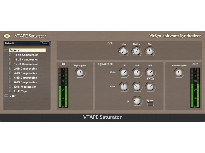 There&#039;s not a lot going on on VTape Saturator&#039;s interface, but it certainly sounds good...