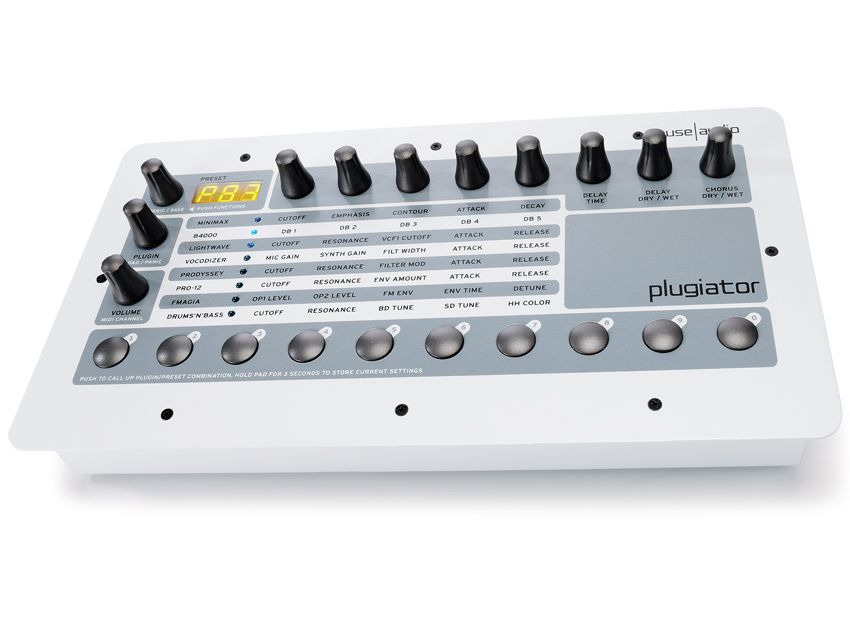 Use Audio has kept the controls on the Plugiator hardware pretty simple.