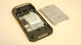 Panasonic Toughpad FZ-N1 battery removed
