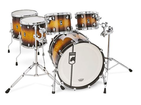 The lacquer matches the existing Velvetone snare drum.
