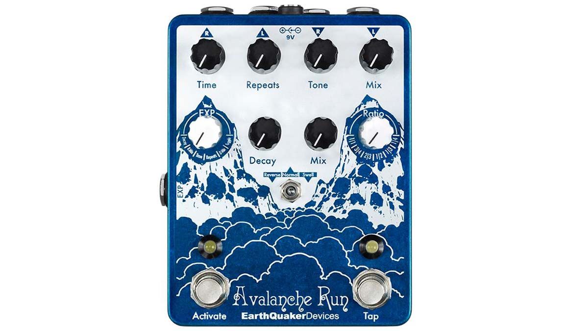 EarthQuaker Devices releases Avalanche Run stereo delay and reverb