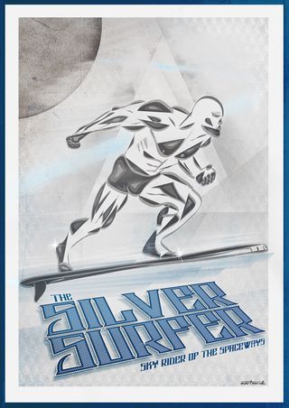 Marin Martinovic - Silver Surfer poster