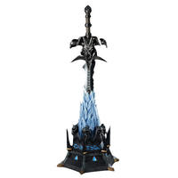 World of Warcraft Frostmourne Sword Ice Pedestal 

A stunning display stand inspired by the iconic World of Warcraft weapon, Frostmourne. The most powerful runeblade currently known to exist. Showcase your most prized possession with a remote-controlled LED lighted stand.

Pre-Order: Blizzard Gear