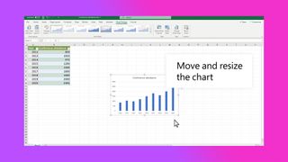 How to make a graph in Excel