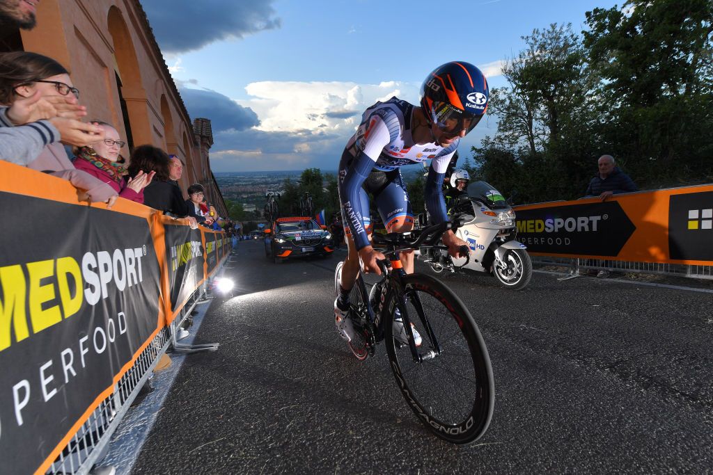 Ivan Santaromita (Nippo-Vini Fantini) on the opening stage of the 2019 Giro d'Italia