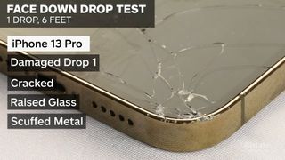 iPhone 13 Pro drop test
