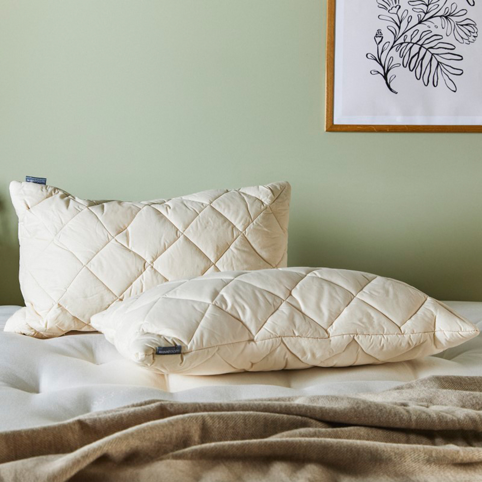 Woolroom , Deluxe Washable Wool Pillow