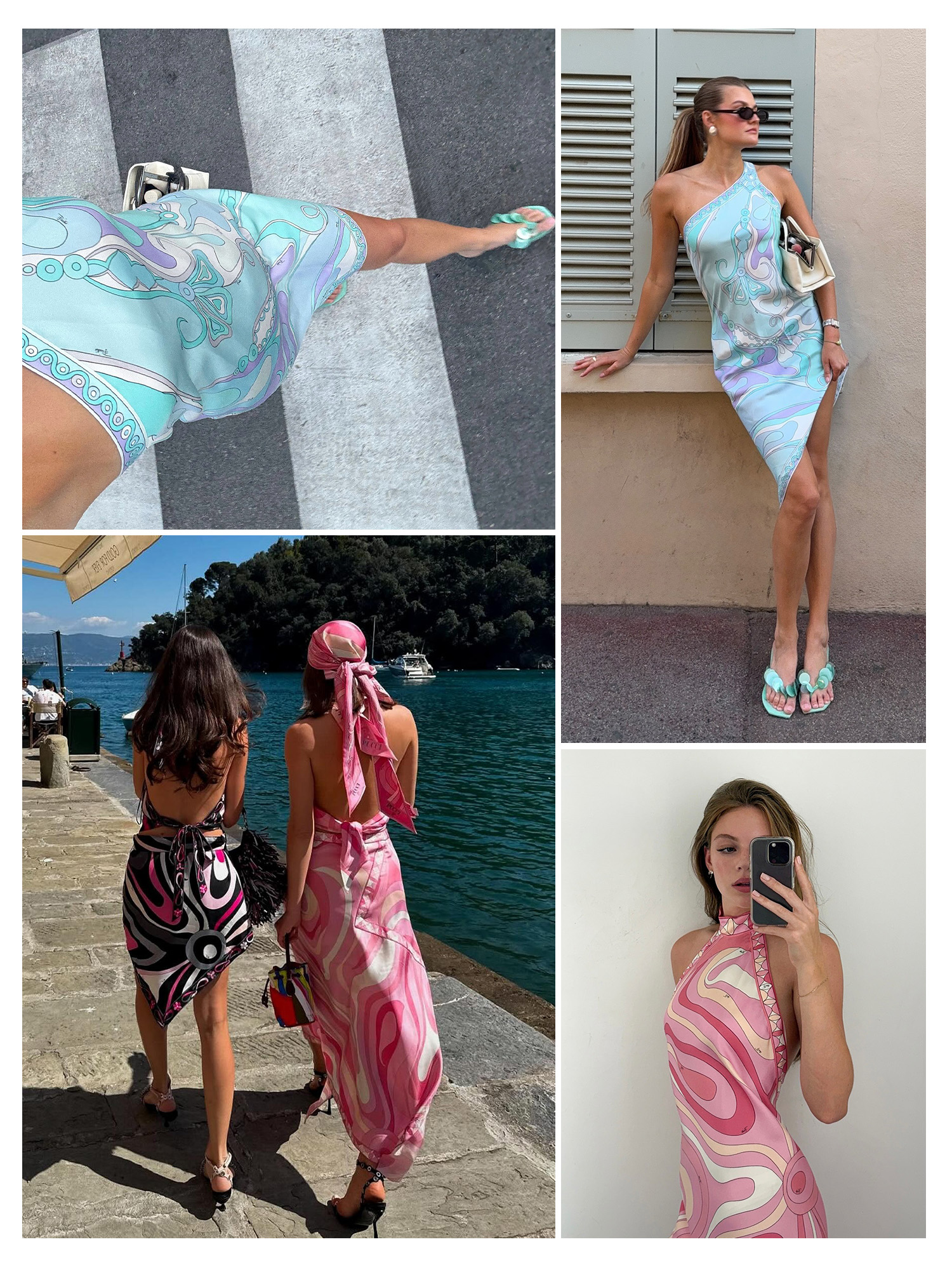 Women in Pucci dresses