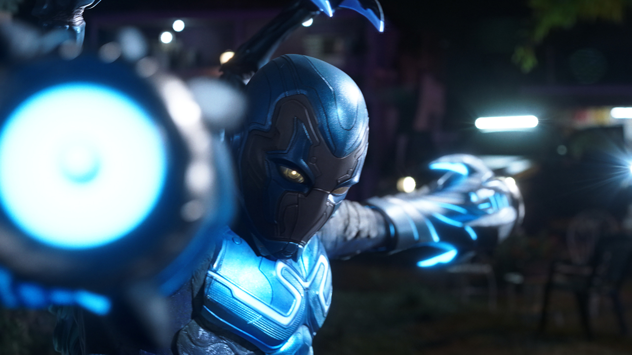 Xolo Maridueña in Blue Beetle