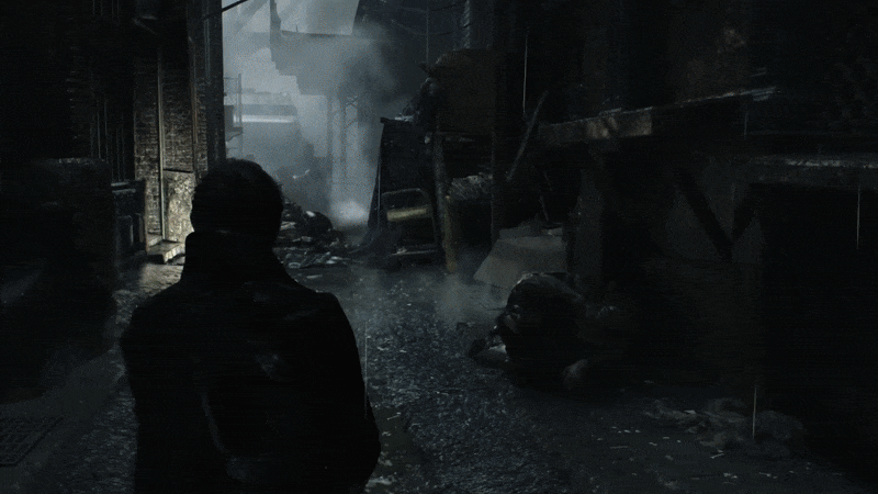 Early development footage of Leon concept gameplay