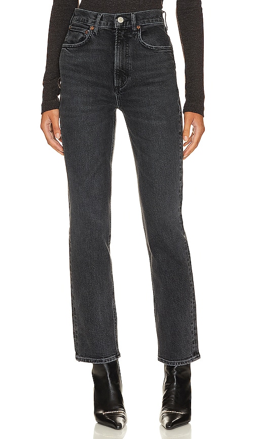 High Rise Stovepipe Jeans