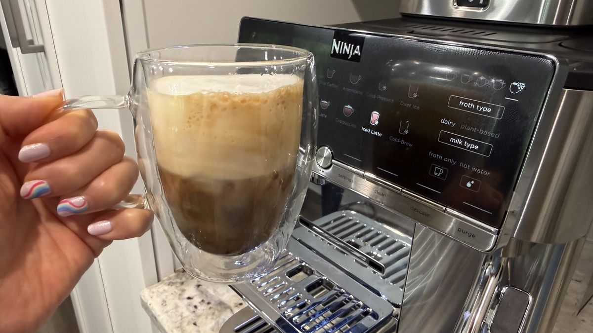 Ninja AutoBarista Pro espresso and milk drinks
