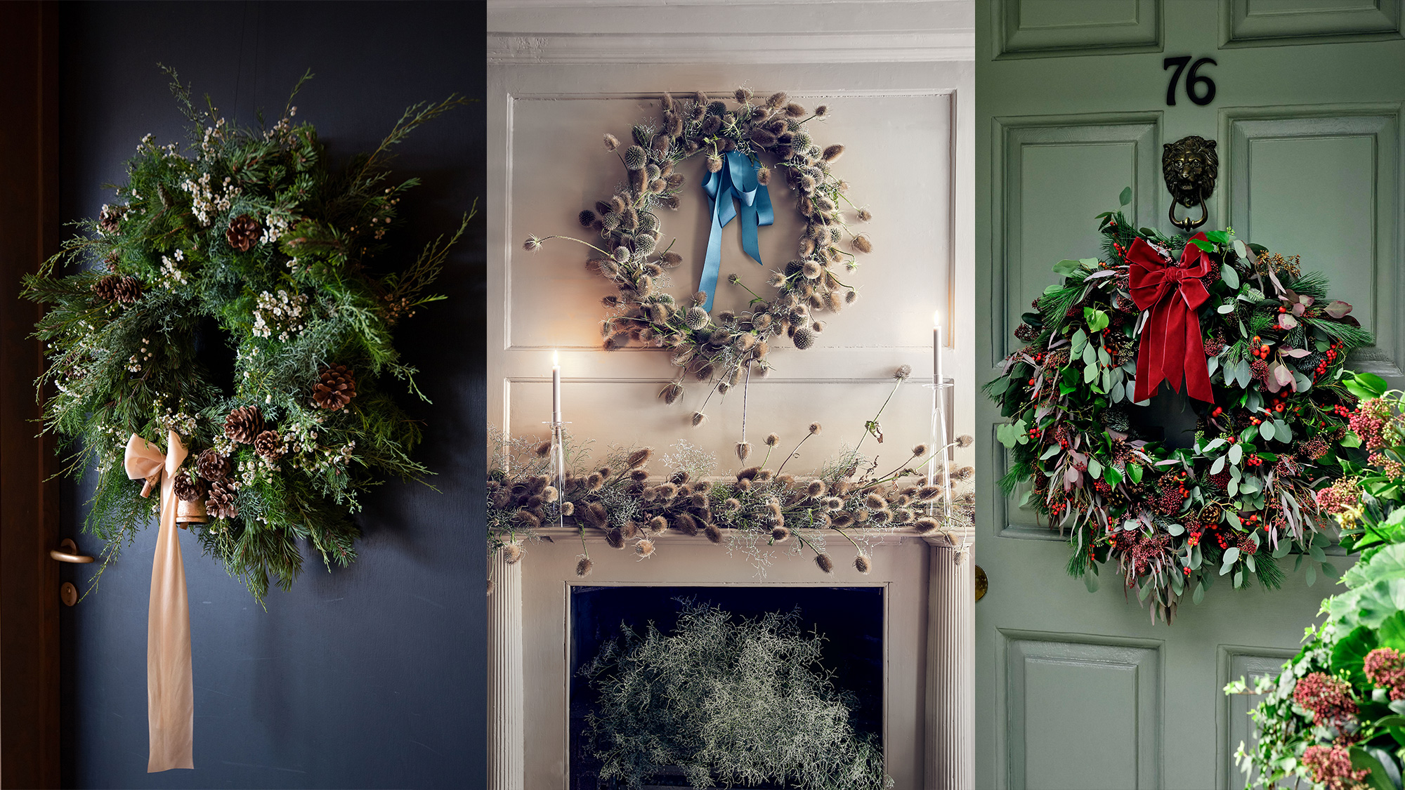 Simplificar complemento cocodrilo Wreath ribbon ideas: 10 beautifully embellished designs 