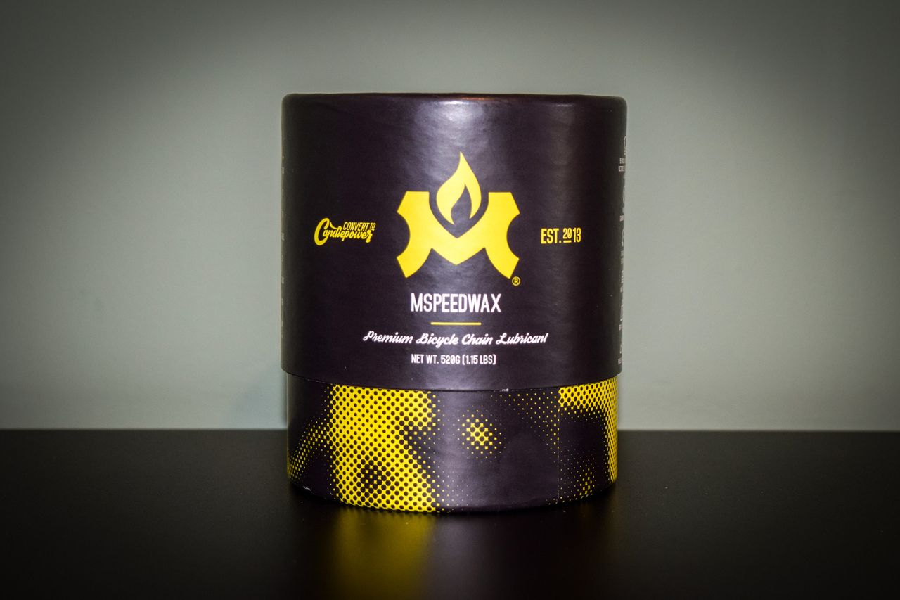 A Molten Speed Wax tube of wax