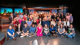 Oprah Winfrey and the WTVF staff
