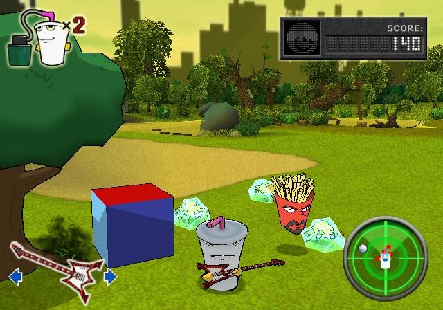 Aqua Teen Hunger Force Zombie Ninja ProAm review GamesRadar+