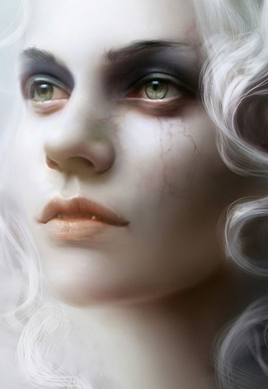 3 tips for painting translucent vampire skin Creative Bloq