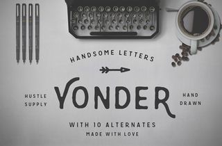 Yonder font