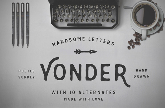 Yonder font