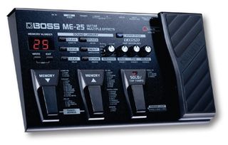 Competition - win an entire boss me-25 multi-effects unit!