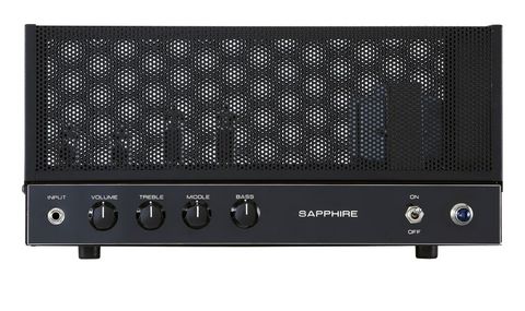 The Sapphire has a clean-looking black powder-coated chassis