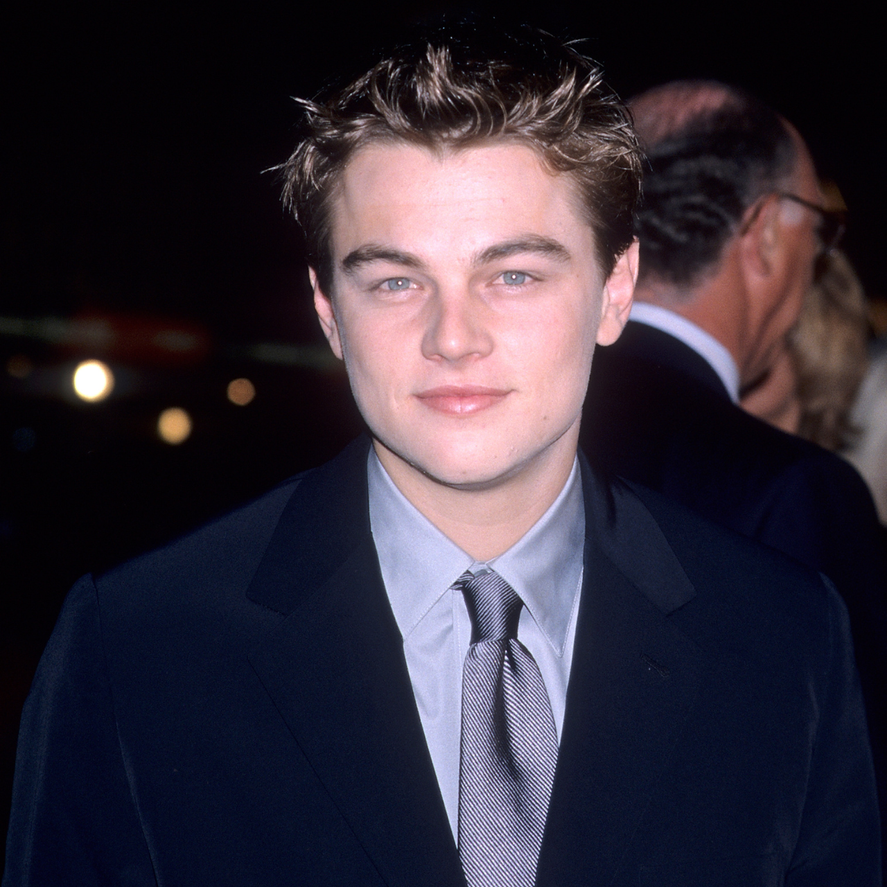 Leonardo DiCaprio at the Hollywood Premiere of Titanic