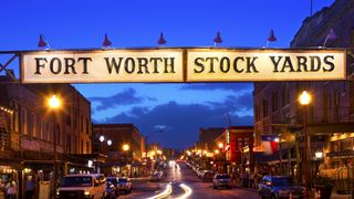 Fort Worth Stock Yards will experience totality.